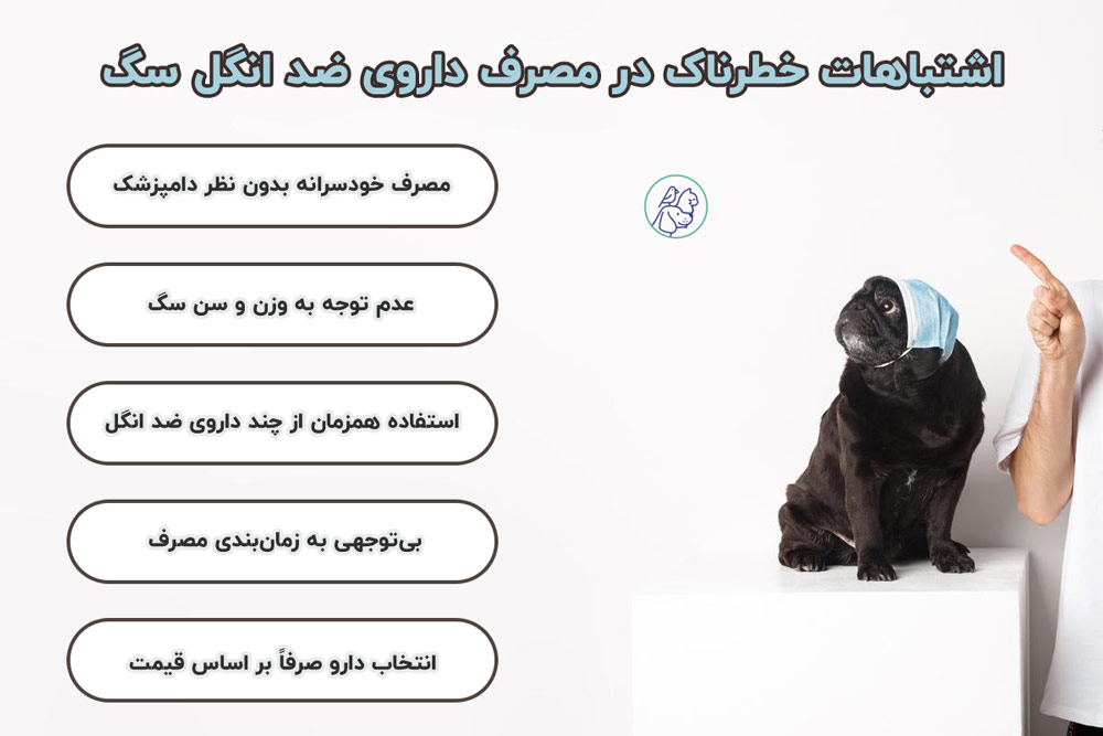 اشتباهات خطرناک در مصرف داروی ضد انگل سگ